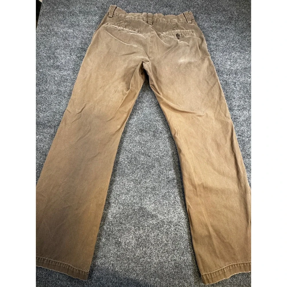 Banana‎ Republic Mens 30x32 Brown Chino Pants Straight Leg Casual Trousers